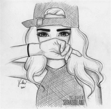 cute sketch of girl|easy cute girl drawing.